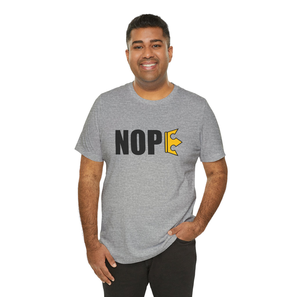 Unisex "NOPE" + 503heart — Portland No Kings Protest Tee — Tilt Back