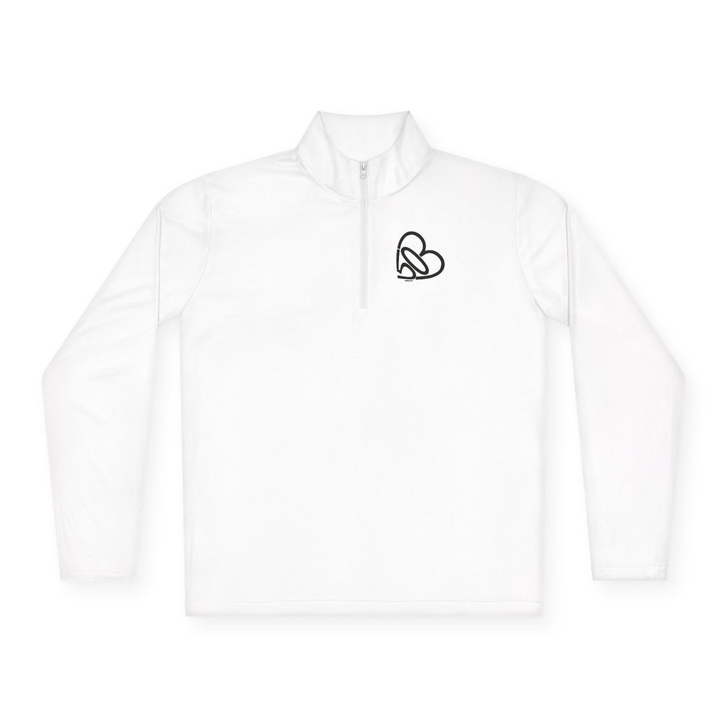 Unisex 503heart Quarter-Zip Pullover — Portland Love Pullover — Tilt