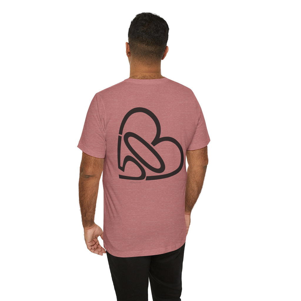 Unisex "NOPE" + 503heart — Portland No Kings Protest Tee — Tilt Back
