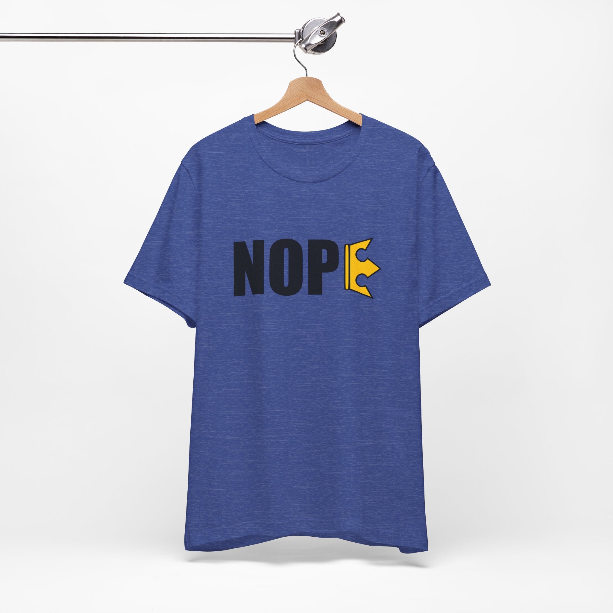 Unisex "NOPE" + 503heart — Portland No Kings Protest Tee — Tilt Back