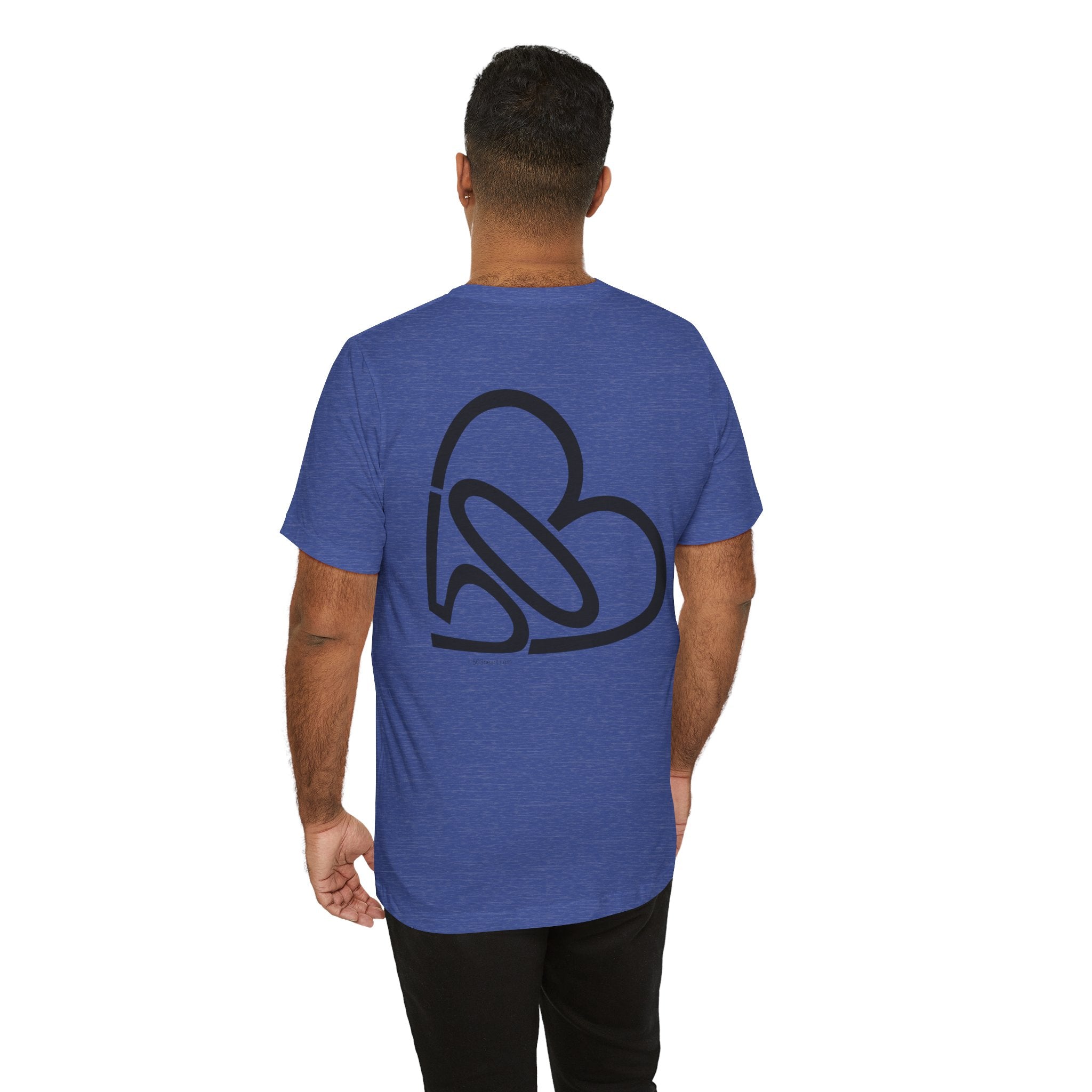 Unisex "NOPE" + 503heart — Portland No Kings Protest Tee — Tilt Back