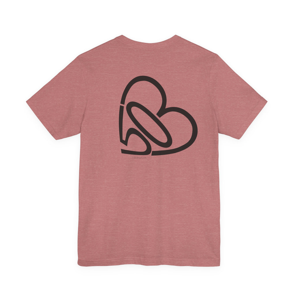 Unisex "No Dick-Taters!" + 503heart — Portland Activist Protest Tee — Tilt Back