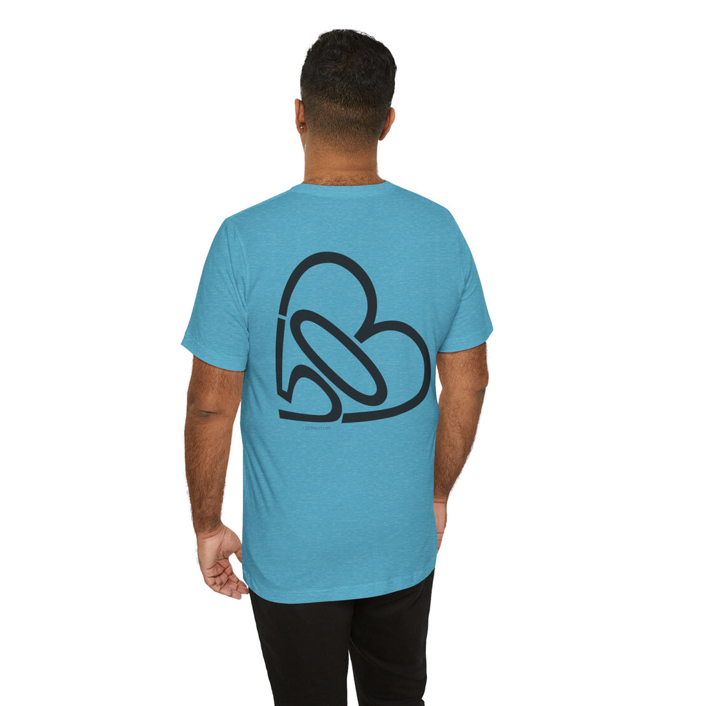 Unisex "NOPE" + 503heart — Portland No Kings Protest Tee — Tilt Back