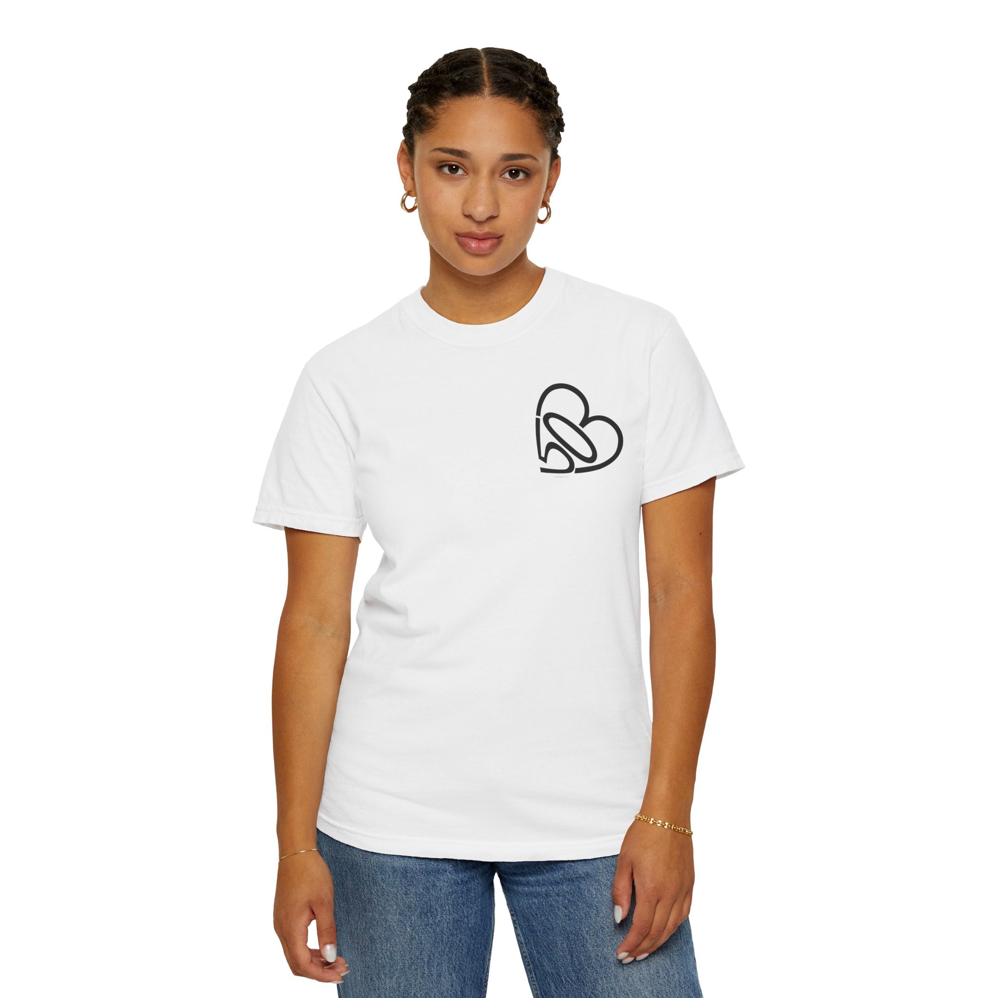 Unisex 503heart T-Shirt — Portland Love Tee — Tilt