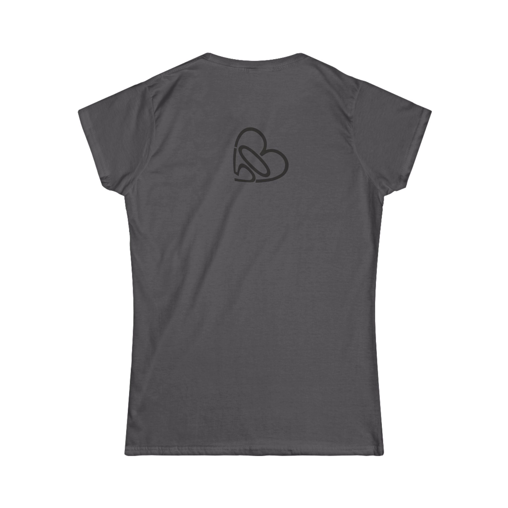 Women's Squatch Tee with 503heart — Soft Ringspun Cotton Portland Squatch Shirt — Tilt Back