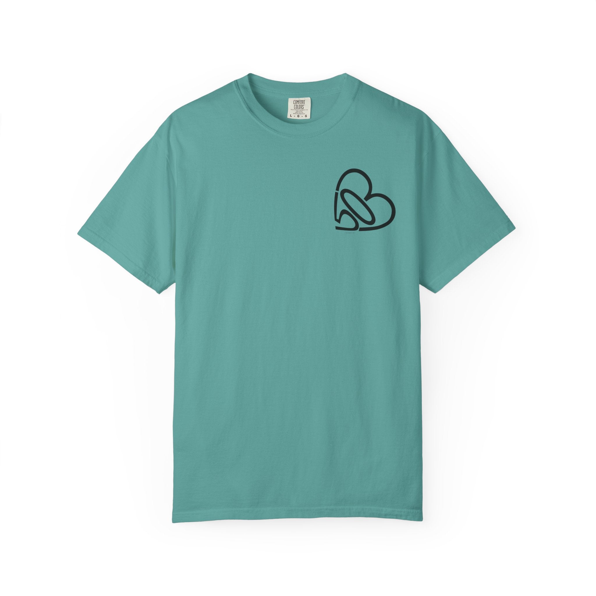 Unisex 503heart T-Shirt — Portland Love Tee — Tilt