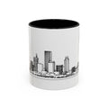 Portland City Skyline Coffee Mug — Minimalist Mug — Tilt