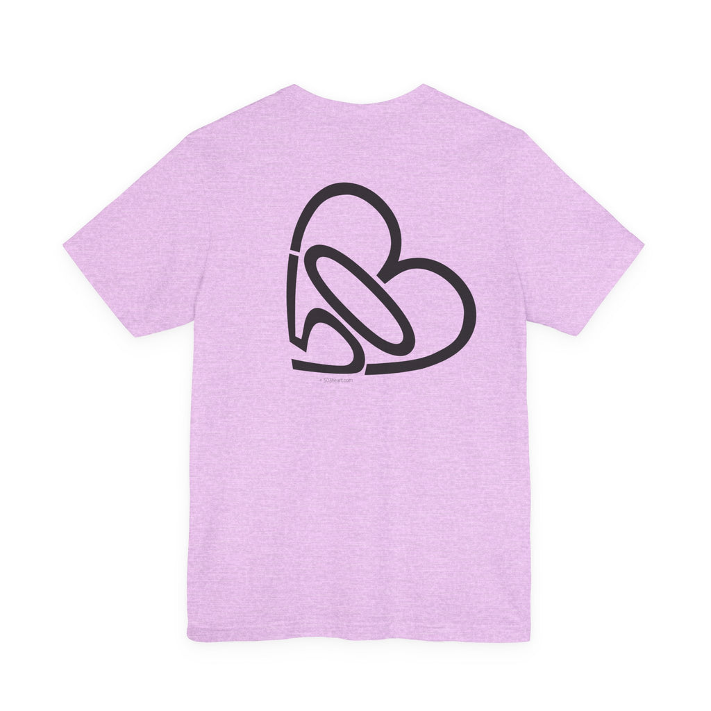 Unisex "No Dick-Taters!" + 503heart — Portland Activist Protest Tee — Tilt Back