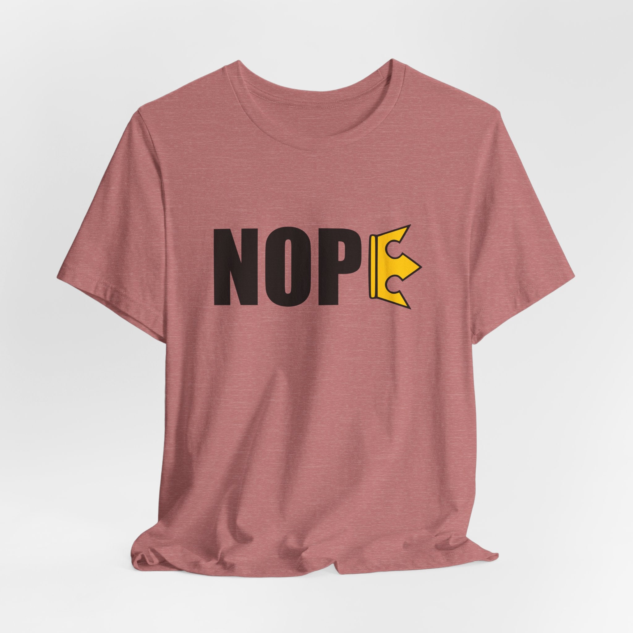 Unisex "NOPE" + 503heart — Portland No Kings Protest Tee — Tilt Back