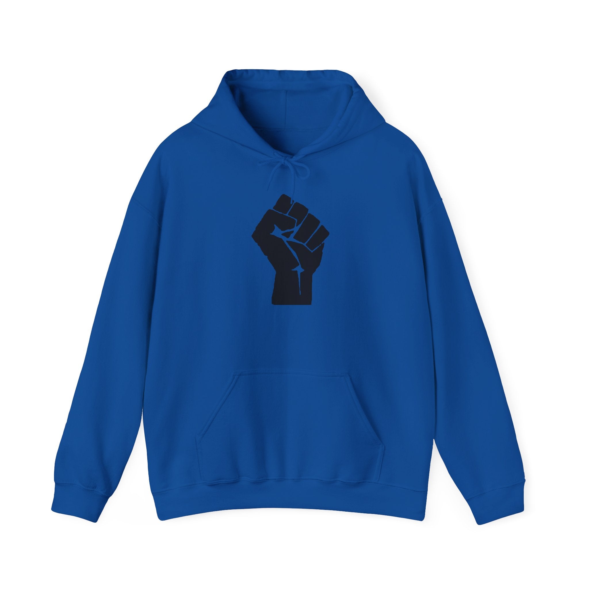 Unisex RESIST + 503heart Hoodie — Solidarity & Love PDX Pullover — Full Back