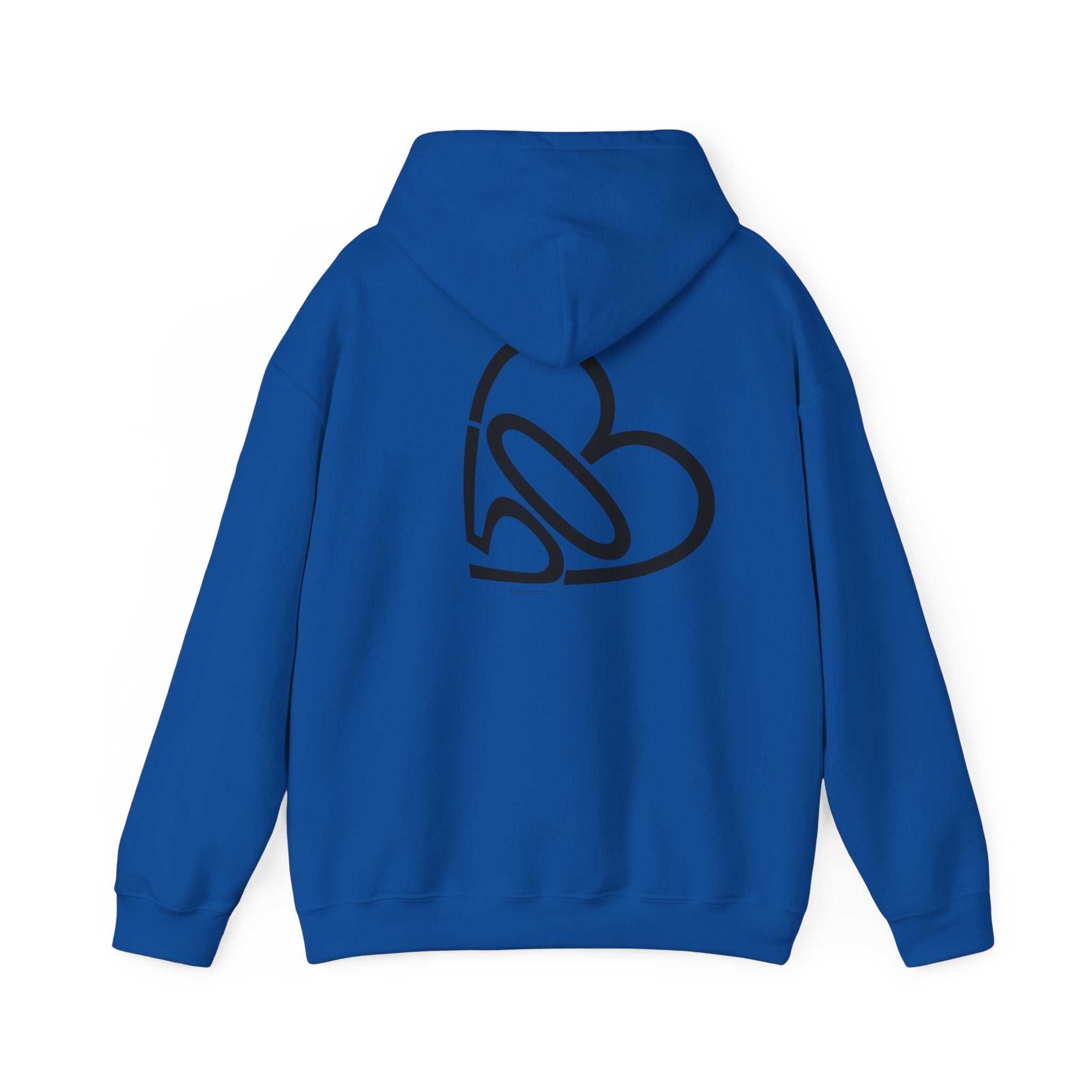 Unisex RESIST + 503heart Hoodie — Solidarity & Love PDX Pullover — Full Back