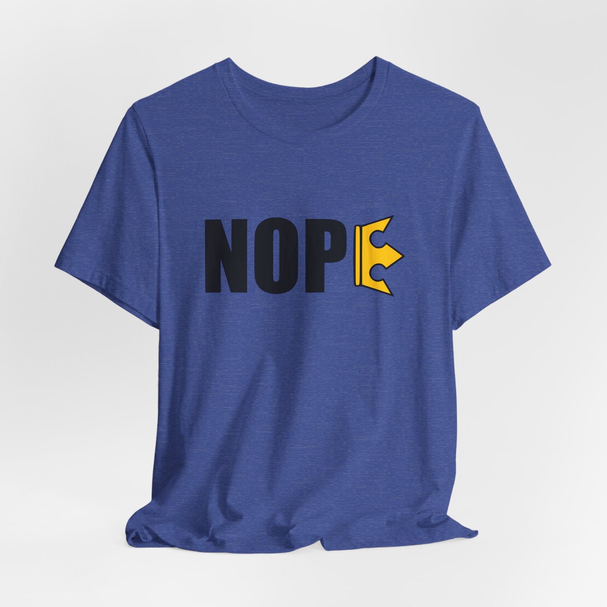 Unisex "NOPE" + 503heart — Portland No Kings Protest Tee — Tilt Back