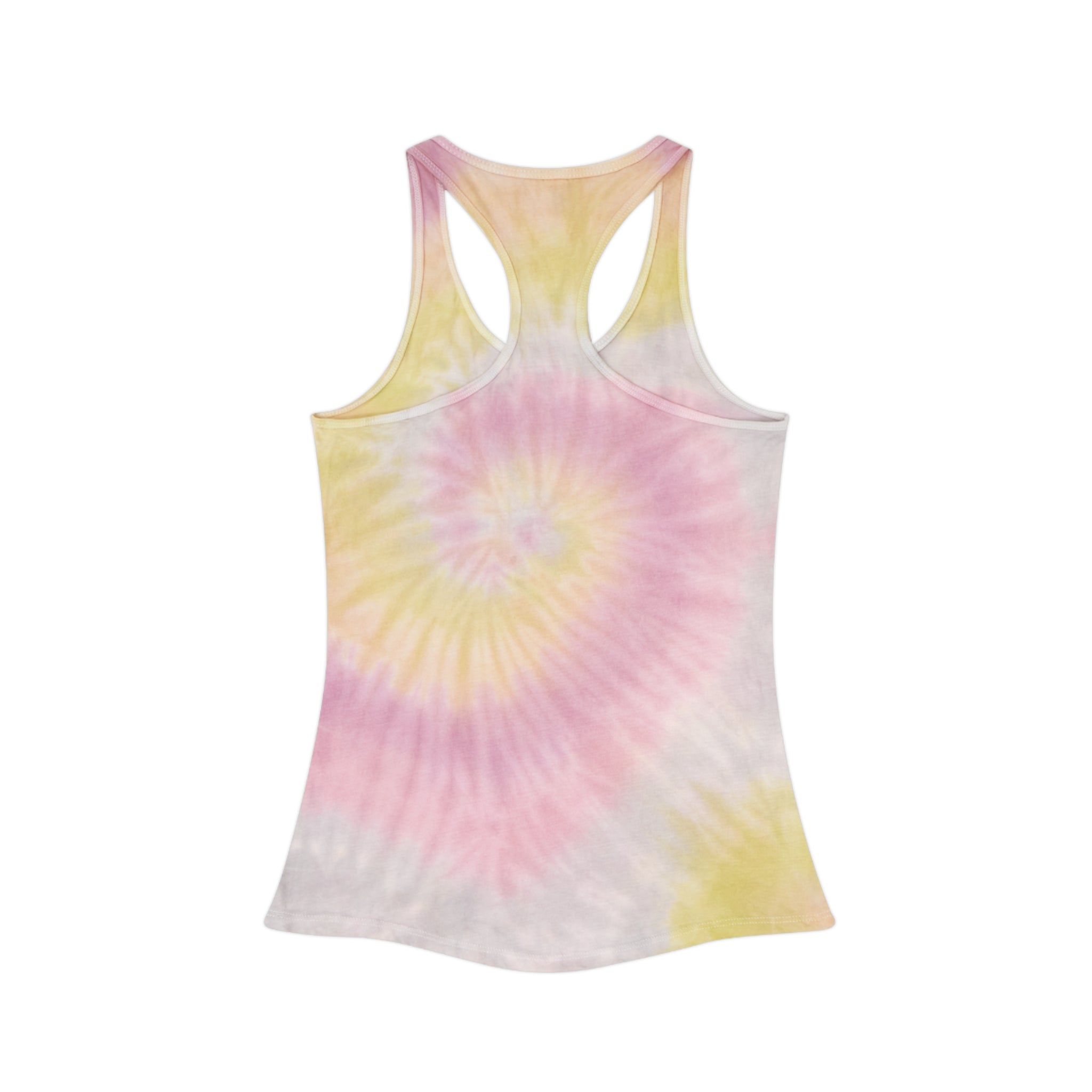 Women's 503heart Tie-Dye Racerback Tank — "Wear Your Heart!" PDX Love — Full