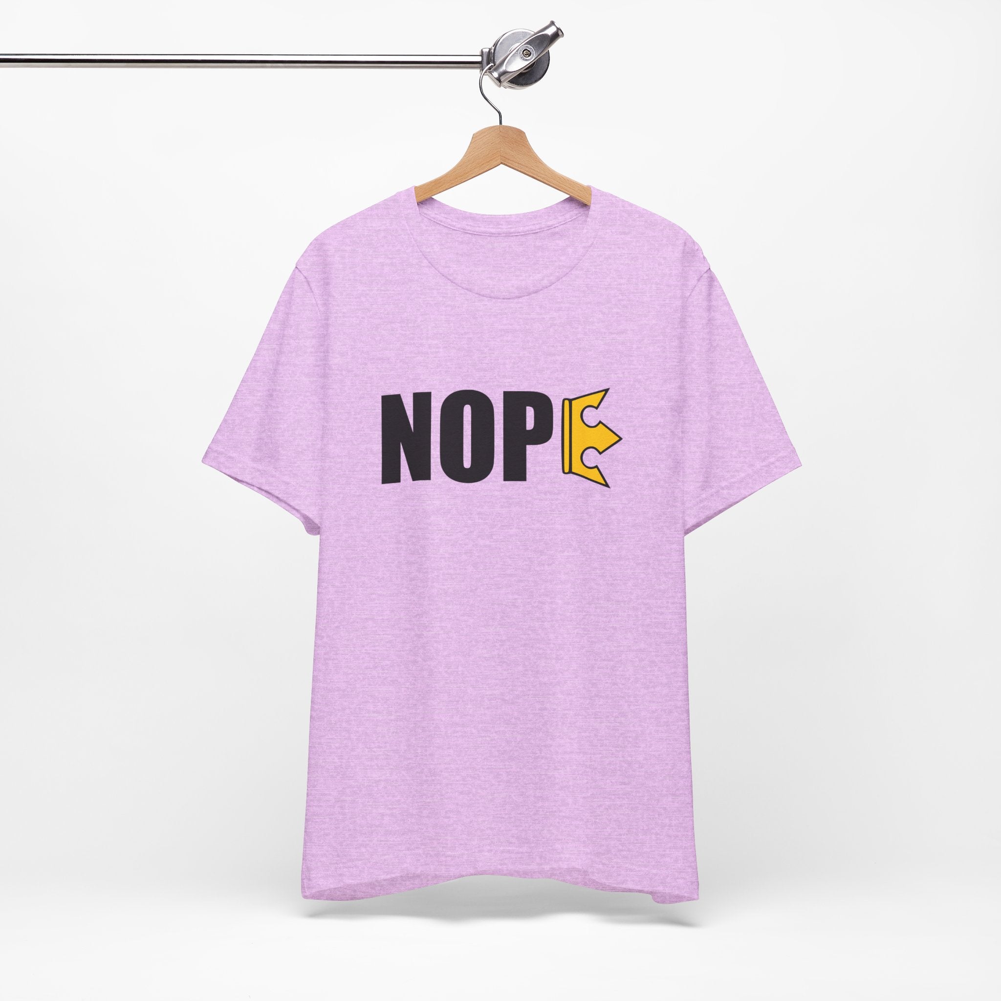 Unisex "NOPE" + 503heart — Portland No Kings Protest Tee — Tilt Back