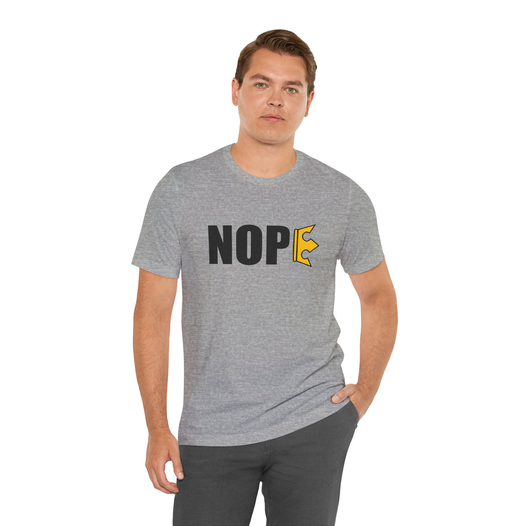 Unisex "NOPE" + 503heart — Portland No Kings Protest Tee — Tilt Back